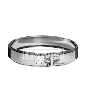 Хомут обжимной (430/0,5мм) D 150 Ferrum